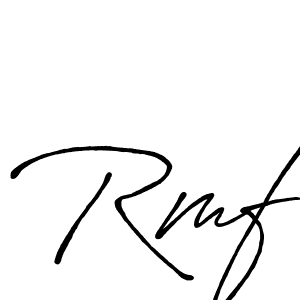 if you are searching for the best signature style for your name Rmf. so please give up your signature search. here we have designed multiple signature styles  using Antro_Vectra_Bolder. Rmf signature style 7 images and pictures png