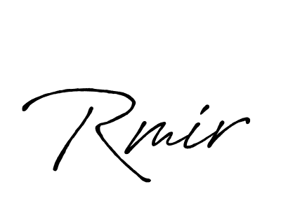 It looks lik you need a new signature style for name Rmir. Design unique handwritten (Antro_Vectra_Bolder) signature with our free signature maker in just a few clicks. Rmir signature style 7 images and pictures png