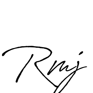 How to Draw Rmj signature style? Antro_Vectra_Bolder is a latest design signature styles for name Rmj. Rmj signature style 7 images and pictures png