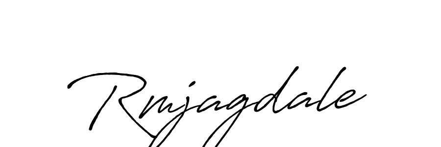 Also we have Rmjagdale name is the best signature style. Create professional handwritten signature collection using Antro_Vectra_Bolder autograph style. Rmjagdale signature style 7 images and pictures png