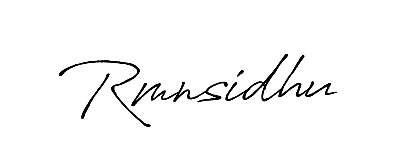 Best and Professional Signature Style for Rmnsidhu. Antro_Vectra_Bolder Best Signature Style Collection. Rmnsidhu signature style 7 images and pictures png