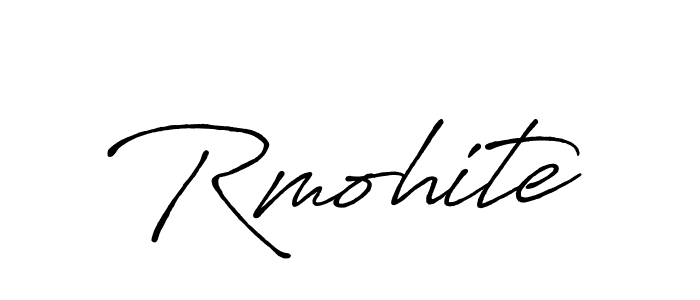 How to make Rmohite signature? Antro_Vectra_Bolder is a professional autograph style. Create handwritten signature for Rmohite name. Rmohite signature style 7 images and pictures png