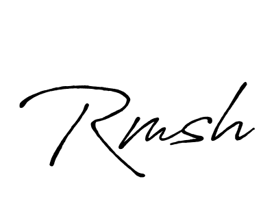 How to Draw Rmsh signature style? Antro_Vectra_Bolder is a latest design signature styles for name Rmsh. Rmsh signature style 7 images and pictures png