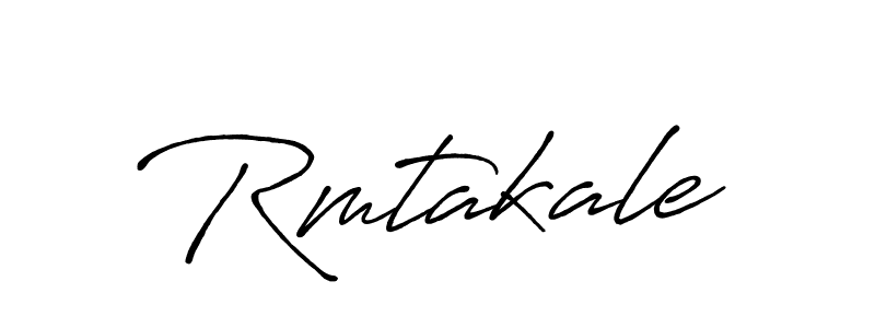 How to make Rmtakale signature? Antro_Vectra_Bolder is a professional autograph style. Create handwritten signature for Rmtakale name. Rmtakale signature style 7 images and pictures png
