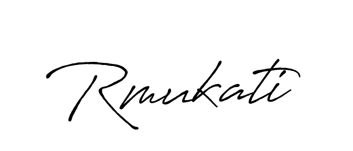 Once you've used our free online signature maker to create your best signature Antro_Vectra_Bolder style, it's time to enjoy all of the benefits that Rmukati name signing documents. Rmukati signature style 7 images and pictures png