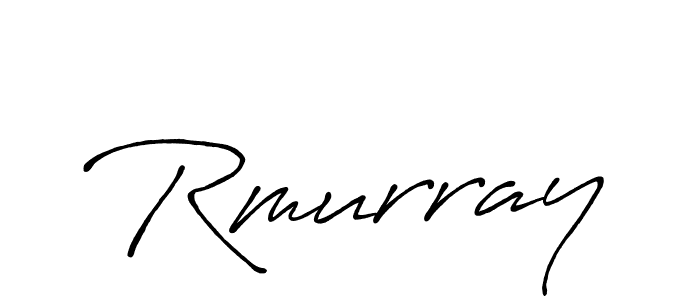 Create a beautiful signature design for name Rmurray. With this signature (Antro_Vectra_Bolder) fonts, you can make a handwritten signature for free. Rmurray signature style 7 images and pictures png