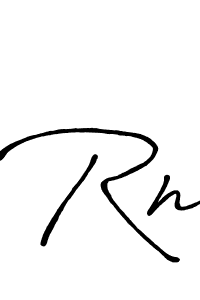 Make a beautiful signature design for name Rn. Use this online signature maker to create a handwritten signature for free. Rn signature style 7 images and pictures png