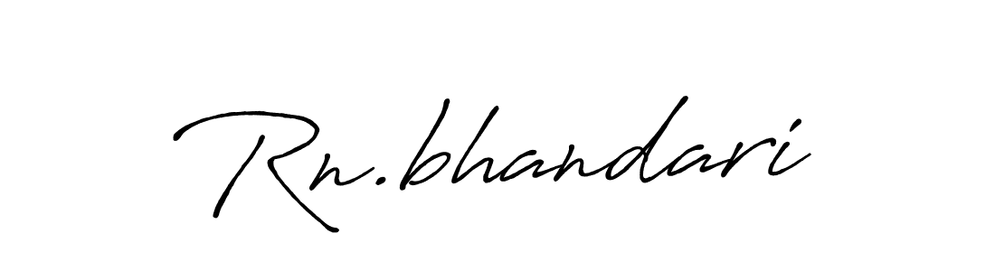You should practise on your own different ways (Antro_Vectra_Bolder) to write your name (Rn.bhandari) in signature. don't let someone else do it for you. Rn.bhandari signature style 7 images and pictures png