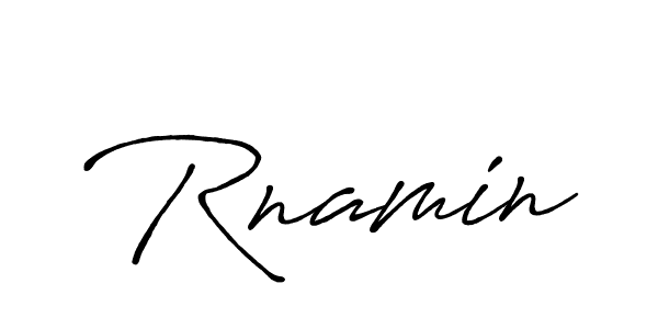 Make a beautiful signature design for name Rnamin. Use this online signature maker to create a handwritten signature for free. Rnamin signature style 7 images and pictures png