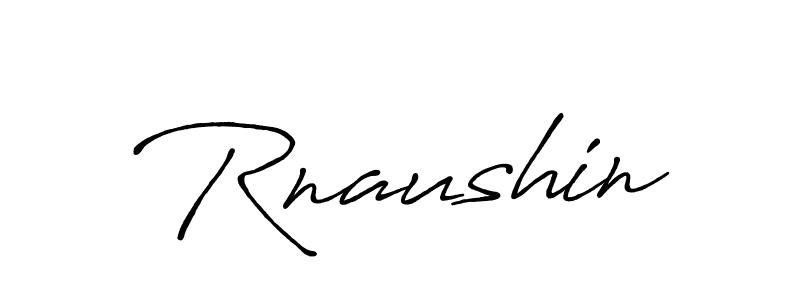Also we have Rnaushin name is the best signature style. Create professional handwritten signature collection using Antro_Vectra_Bolder autograph style. Rnaushin signature style 7 images and pictures png