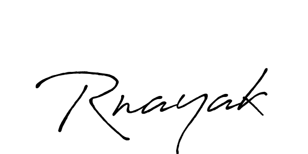 Design your own signature with our free online signature maker. With this signature software, you can create a handwritten (Antro_Vectra_Bolder) signature for name Rnayak. Rnayak signature style 7 images and pictures png