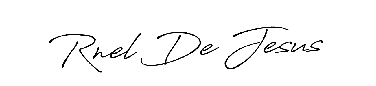 Make a beautiful signature design for name Rnel De Jesus. Use this online signature maker to create a handwritten signature for free. Rnel De Jesus signature style 7 images and pictures png