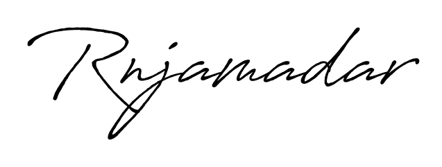 Style your name Rnjamadar with confidence using Antro_Vectra_Bolder signature design. Simple, elegant, and ready for immediate document use. Rnjamadar signature style 7 images and pictures png