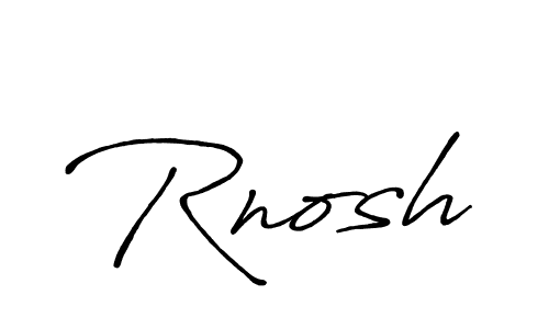 How to Draw Rnosh signature style? Antro_Vectra_Bolder is a latest design signature styles for name Rnosh. Rnosh signature style 7 images and pictures png