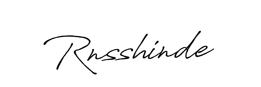 if you are searching for the best signature style for your name Rnsshinde. so please give up your signature search. here we have designed multiple signature styles  using Antro_Vectra_Bolder. Rnsshinde signature style 7 images and pictures png
