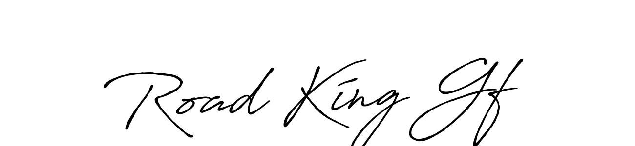 Also we have Road Kíng Gf name is the best signature style. Create professional handwritten signature collection using Antro_Vectra_Bolder autograph style. Road Kíng Gf signature style 7 images and pictures png