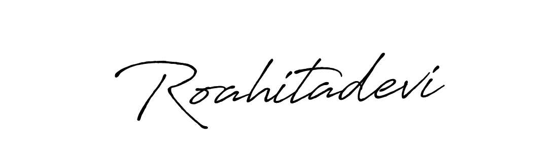 This is the best signature style for the Roahitadevi name. Also you like these signature font (Antro_Vectra_Bolder). Mix name signature. Roahitadevi signature style 7 images and pictures png