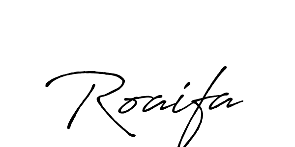 It looks lik you need a new signature style for name Roaifa. Design unique handwritten (Antro_Vectra_Bolder) signature with our free signature maker in just a few clicks. Roaifa signature style 7 images and pictures png