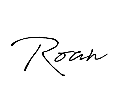 The best way (Antro_Vectra_Bolder) to make a short signature is to pick only two or three words in your name. The name Roan include a total of six letters. For converting this name. Roan signature style 7 images and pictures png