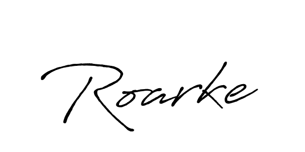 It looks lik you need a new signature style for name Roarke. Design unique handwritten (Antro_Vectra_Bolder) signature with our free signature maker in just a few clicks. Roarke signature style 7 images and pictures png