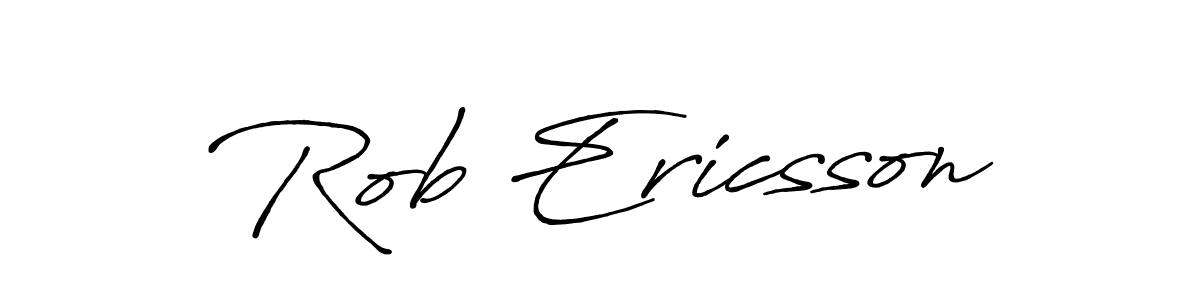 Make a beautiful signature design for name Rob Ericsson. Use this online signature maker to create a handwritten signature for free. Rob Ericsson signature style 7 images and pictures png