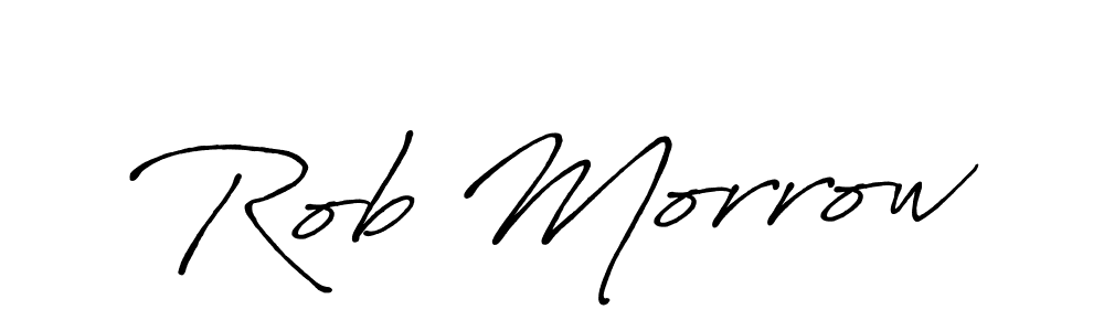 Here are the top 10 professional signature styles for the name Rob Morrow. These are the best autograph styles you can use for your name. Rob Morrow signature style 7 images and pictures png