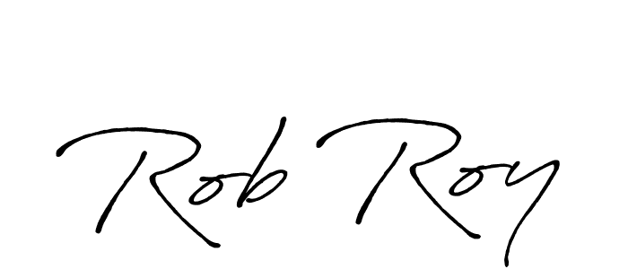 It looks lik you need a new signature style for name Rob Roy. Design unique handwritten (Antro_Vectra_Bolder) signature with our free signature maker in just a few clicks. Rob Roy signature style 7 images and pictures png
