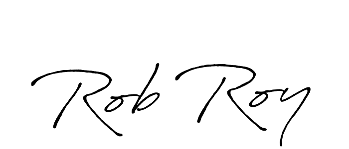 It looks lik you need a new signature style for name Rob Roy. Design unique handwritten (Antro_Vectra_Bolder) signature with our free signature maker in just a few clicks. Rob Roy signature style 7 images and pictures png