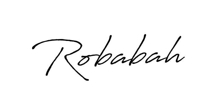 Also we have Robabah name is the best signature style. Create professional handwritten signature collection using Antro_Vectra_Bolder autograph style. Robabah signature style 7 images and pictures png