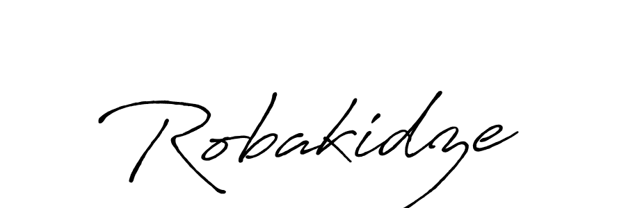 Design your own signature with our free online signature maker. With this signature software, you can create a handwritten (Antro_Vectra_Bolder) signature for name Robakidze. Robakidze signature style 7 images and pictures png