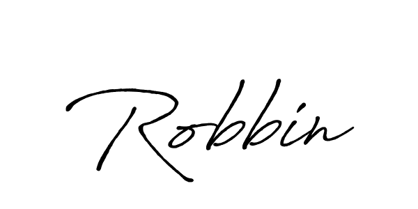 How to make Robbin signature? Antro_Vectra_Bolder is a professional autograph style. Create handwritten signature for Robbin name. Robbin signature style 7 images and pictures png