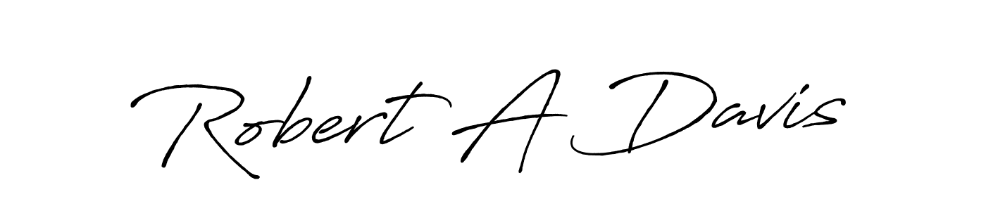 Once you've used our free online signature maker to create your best signature Antro_Vectra_Bolder style, it's time to enjoy all of the benefits that Robert A Davis name signing documents. Robert A Davis signature style 7 images and pictures png