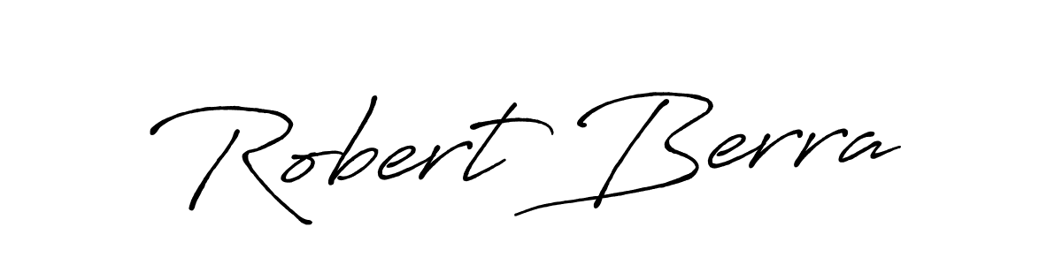 Use a signature maker to create a handwritten signature online. With this signature software, you can design (Antro_Vectra_Bolder) your own signature for name Robert Berra. Robert Berra signature style 7 images and pictures png