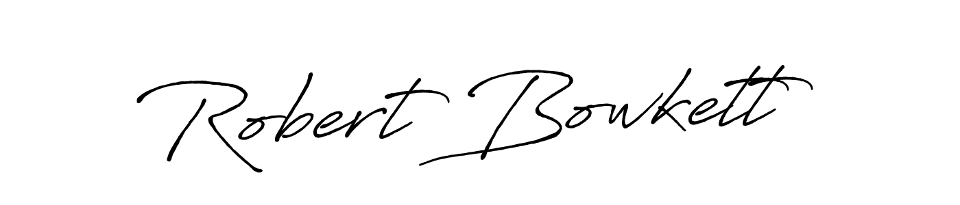 Make a beautiful signature design for name Robert Bowkett. With this signature (Antro_Vectra_Bolder) style, you can create a handwritten signature for free. Robert Bowkett signature style 7 images and pictures png