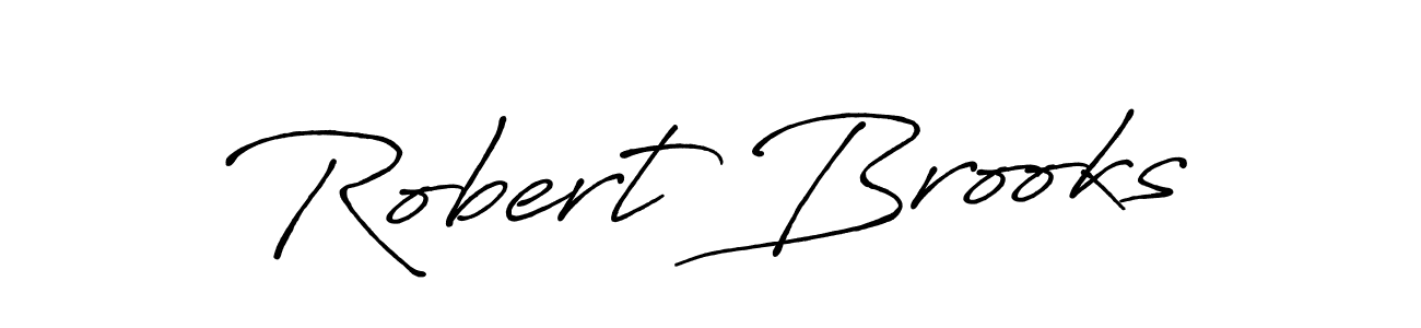 It looks lik you need a new signature style for name Robert Brooks. Design unique handwritten (Antro_Vectra_Bolder) signature with our free signature maker in just a few clicks. Robert Brooks signature style 7 images and pictures png