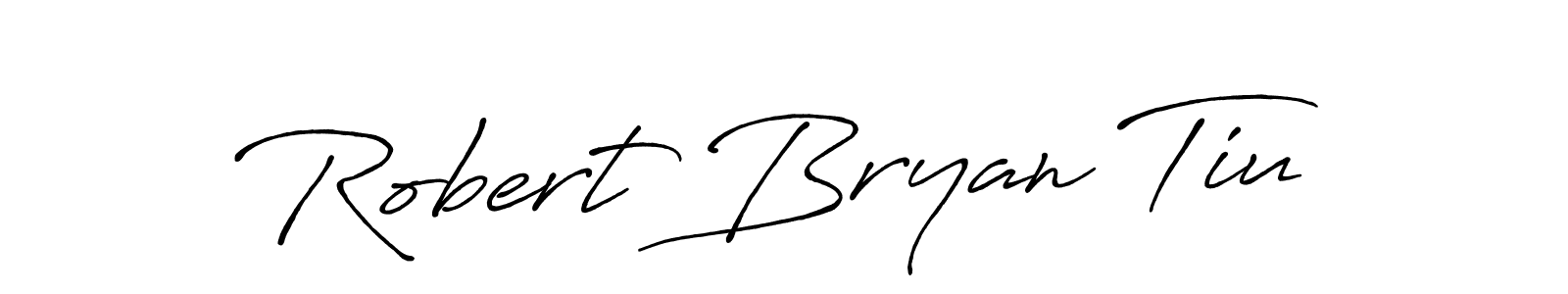 Also we have Robert Bryan Tiu name is the best signature style. Create professional handwritten signature collection using Antro_Vectra_Bolder autograph style. Robert Bryan Tiu signature style 7 images and pictures png