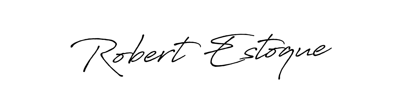 Antro_Vectra_Bolder is a professional signature style that is perfect for those who want to add a touch of class to their signature. It is also a great choice for those who want to make their signature more unique. Get Robert Estoque name to fancy signature for free. Robert Estoque signature style 7 images and pictures png