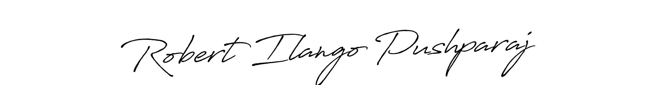 It looks lik you need a new signature style for name Robert Ilango Pushparaj. Design unique handwritten (Antro_Vectra_Bolder) signature with our free signature maker in just a few clicks. Robert Ilango Pushparaj signature style 7 images and pictures png
