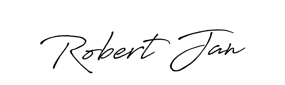 Also You can easily find your signature by using the search form. We will create Robert Jan name handwritten signature images for you free of cost using Antro_Vectra_Bolder sign style. Robert Jan signature style 7 images and pictures png