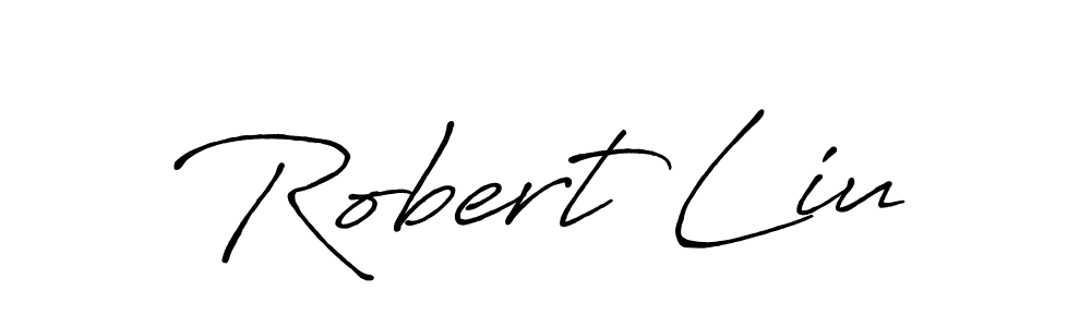 Also You can easily find your signature by using the search form. We will create Robert Liu name handwritten signature images for you free of cost using Antro_Vectra_Bolder sign style. Robert Liu signature style 7 images and pictures png