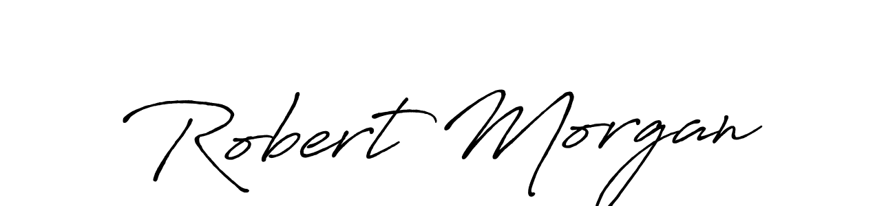 It looks lik you need a new signature style for name Robert Morgan. Design unique handwritten (Antro_Vectra_Bolder) signature with our free signature maker in just a few clicks. Robert Morgan signature style 7 images and pictures png