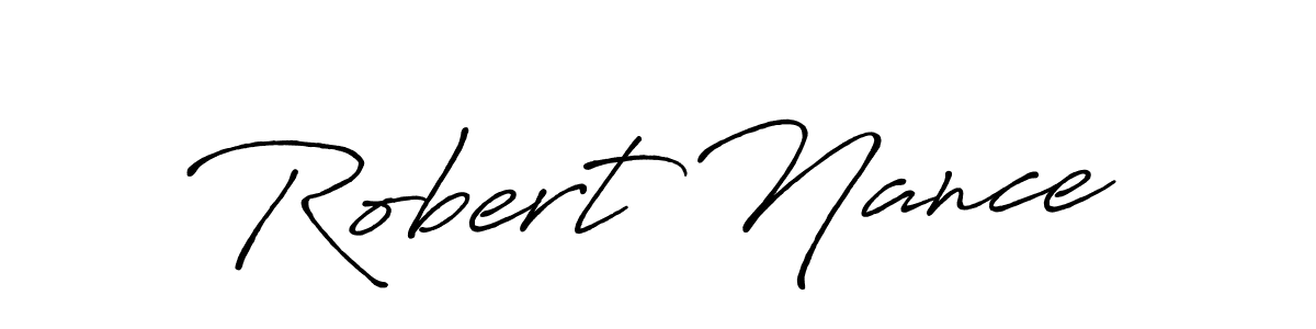 Make a beautiful signature design for name Robert Nance. Use this online signature maker to create a handwritten signature for free. Robert Nance signature style 7 images and pictures png