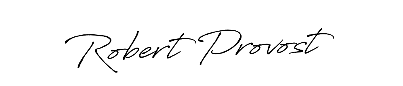 Create a beautiful signature design for name Robert Provost. With this signature (Antro_Vectra_Bolder) fonts, you can make a handwritten signature for free. Robert Provost signature style 7 images and pictures png