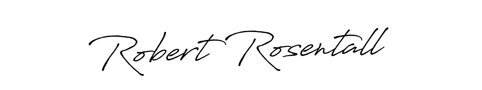 Design your own signature with our free online signature maker. With this signature software, you can create a handwritten (Antro_Vectra_Bolder) signature for name Robert Rosentall. Robert Rosentall signature style 7 images and pictures png