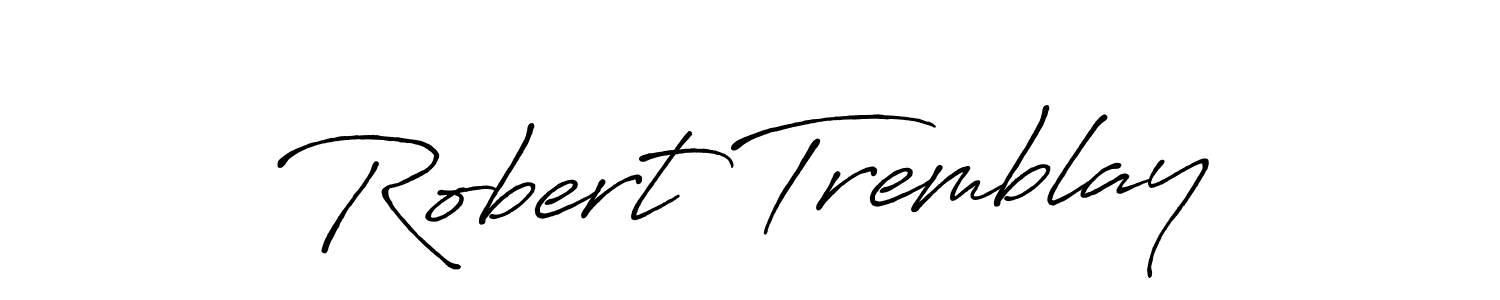 The best way (Antro_Vectra_Bolder) to make a short signature is to pick only two or three words in your name. The name Robert Tremblay include a total of six letters. For converting this name. Robert Tremblay signature style 7 images and pictures png