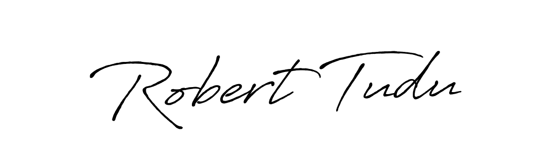 Create a beautiful signature design for name Robert Tudu. With this signature (Antro_Vectra_Bolder) fonts, you can make a handwritten signature for free. Robert Tudu signature style 7 images and pictures png