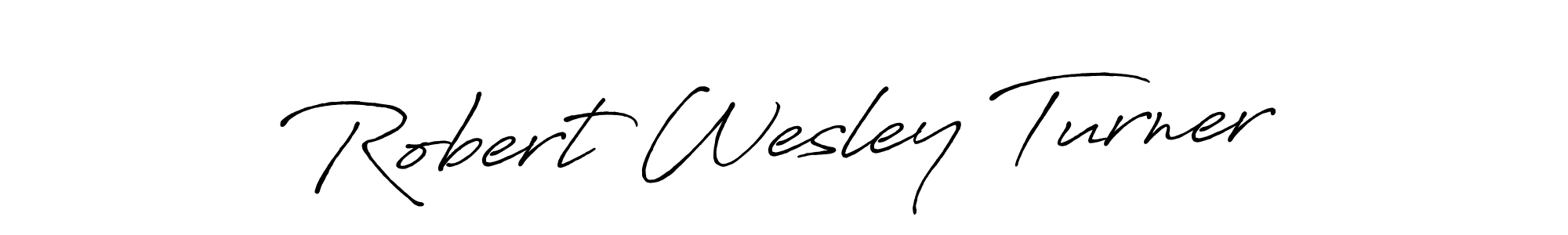 Also we have Robert Wesley Turner name is the best signature style. Create professional handwritten signature collection using Antro_Vectra_Bolder autograph style. Robert Wesley Turner signature style 7 images and pictures png