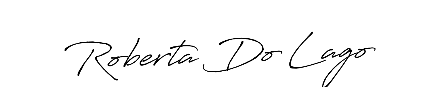 Use a signature maker to create a handwritten signature online. With this signature software, you can design (Antro_Vectra_Bolder) your own signature for name Roberta Do Lago. Roberta Do Lago signature style 7 images and pictures png