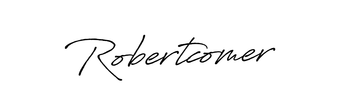 This is the best signature style for the Robertcomer name. Also you like these signature font (Antro_Vectra_Bolder). Mix name signature. Robertcomer signature style 7 images and pictures png