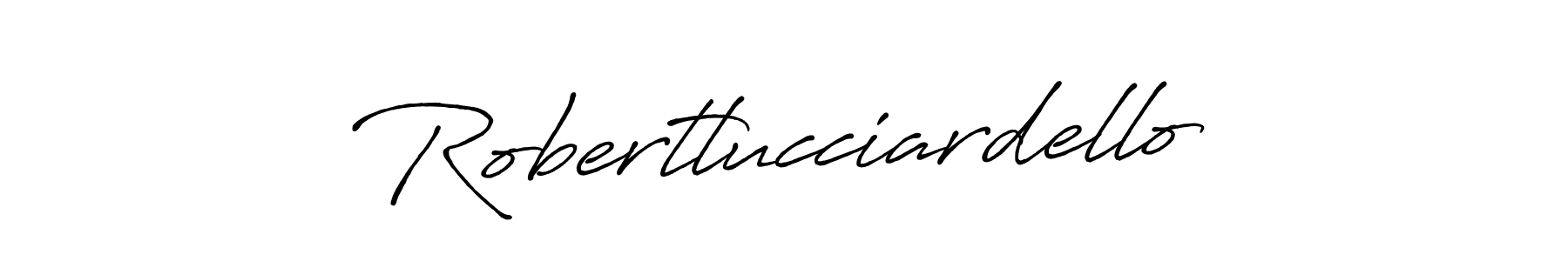 Robertlucciardello stylish signature style. Best Handwritten Sign (Antro_Vectra_Bolder) for my name. Handwritten Signature Collection Ideas for my name Robertlucciardello. Robertlucciardello signature style 7 images and pictures png